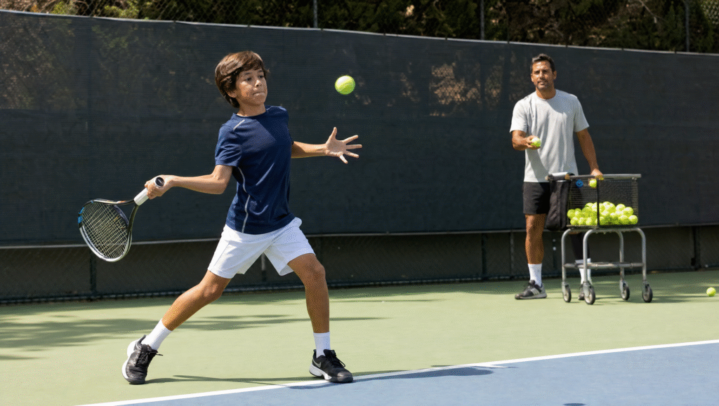 junior tennis lessons